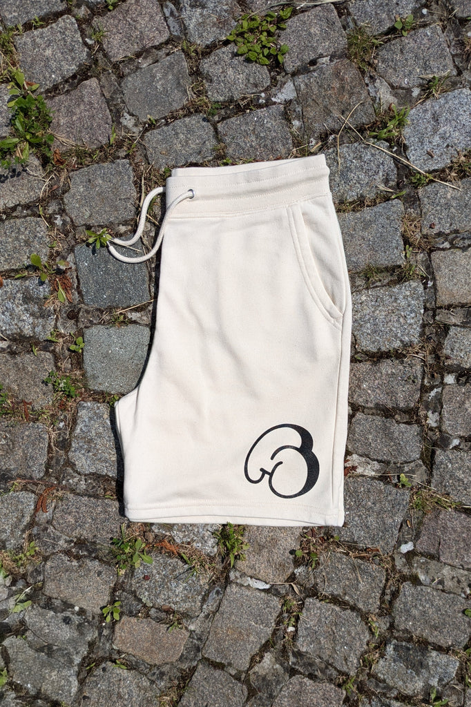 Short bio unisexe beige